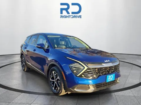 Blue 2024 Kia Sportage EX for sale in El Paso, TX