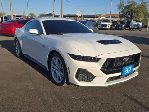 White 2025 Ford Mustang GT Premium for sale in El Paso, TX