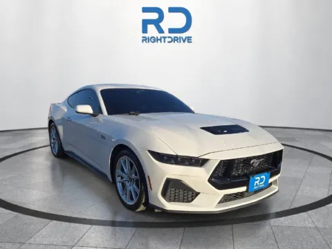 White 2025 Ford Mustang GT Premium for sale in El Paso, TX