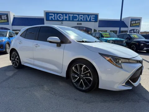 White 2022 Toyota Corolla Hatchback XSE for sale in El Paso, TX