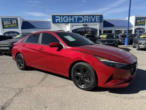 Red 2021 Hyundai Elantra SEL for sale in El Paso, TX