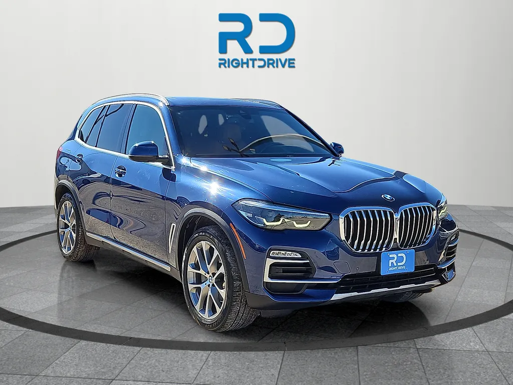 Blue 2019 BMW X5 xDrive40i for sale in El Paso, TX