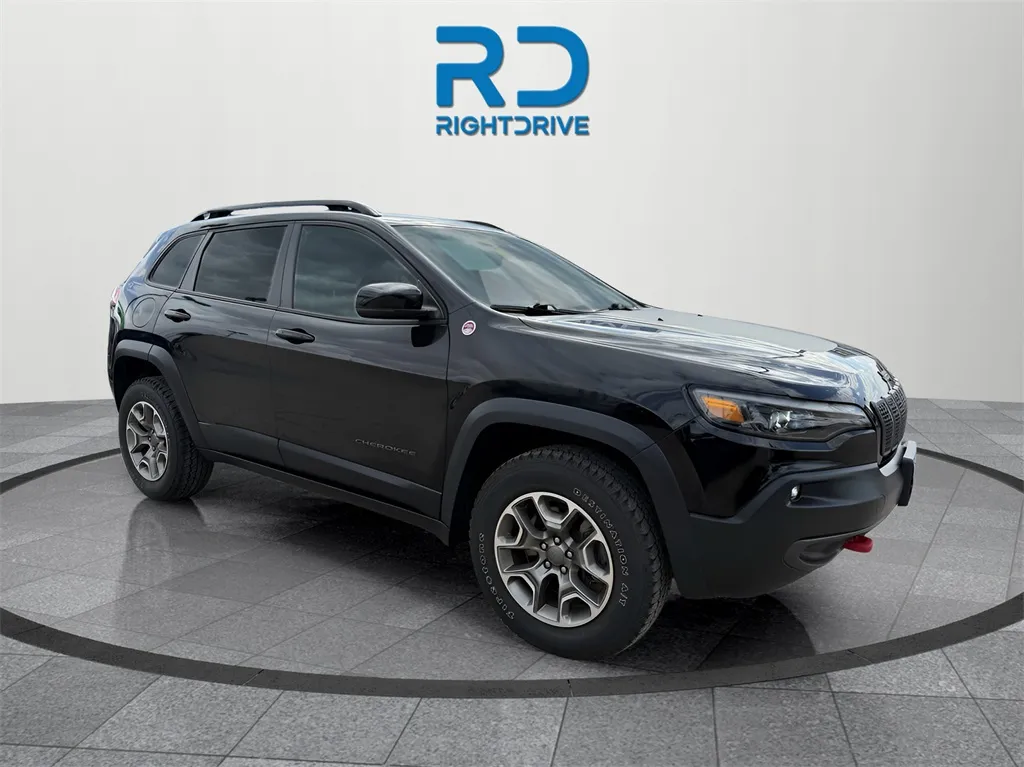 Black 2022 Jeep Cherokee Trailhawk for sale in El Paso, TX