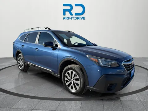 Blue 2021 Subaru Outback Premium for sale in El Paso, TX