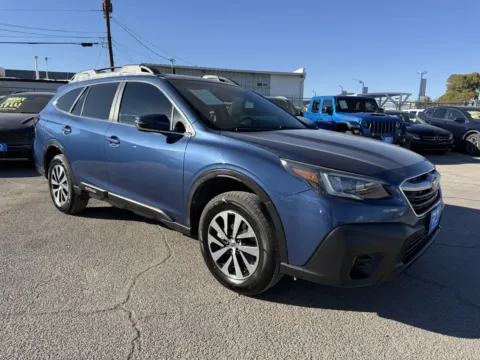 Blue 2021 Subaru Outback Premium for sale in El Paso, TX