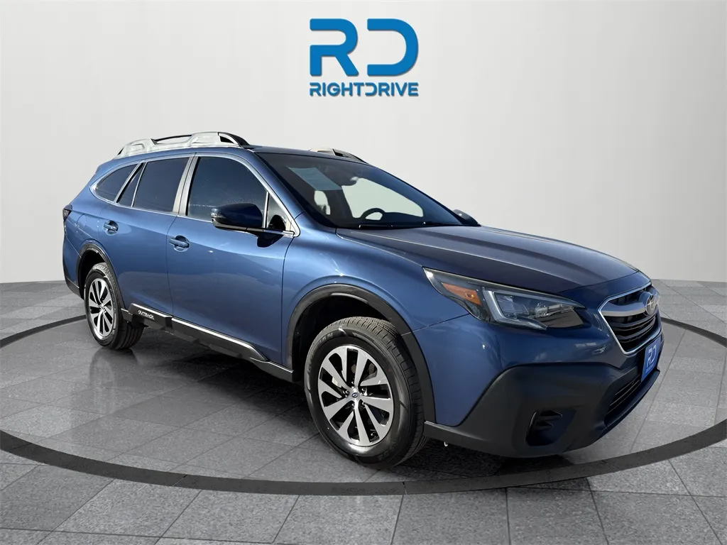Blue 2021 Subaru Outback Premium for sale in El Paso, TX