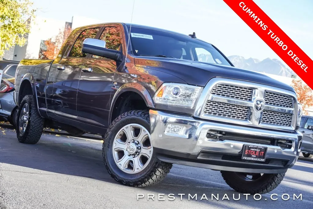 Gray 2017 Ram 2500 Laramie for sale in Salt Lake City, UT