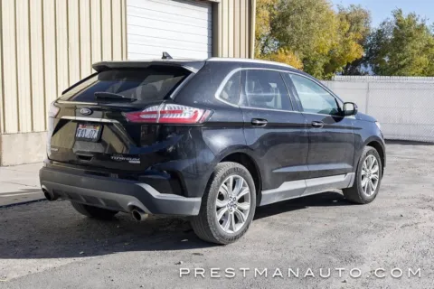 Another view of 2019 Ford Edge Titanium for sale in Salt Lake City, UT at Prestman Auto