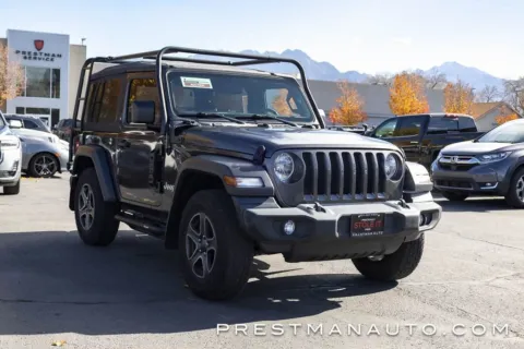 Gray 2018 Jeep Wrangler Sport S for sale in Salt Lake City, UT