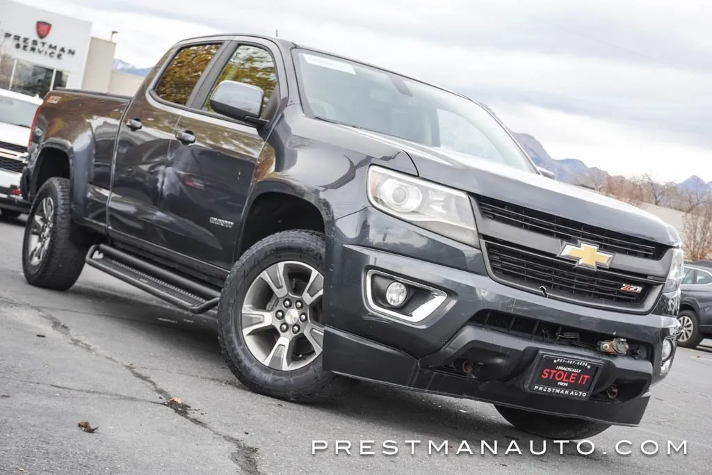 Gray 2016 Chevrolet Colorado Z71 for sale in Salt Lake City, UT