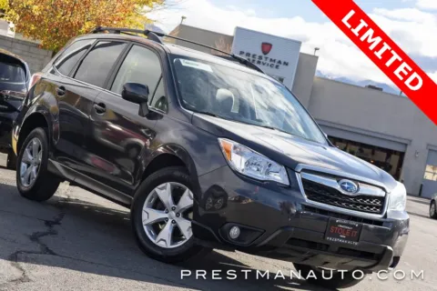 Gray 2015 Subaru Forester 2.5i Limited for sale in Salt Lake City, UT
