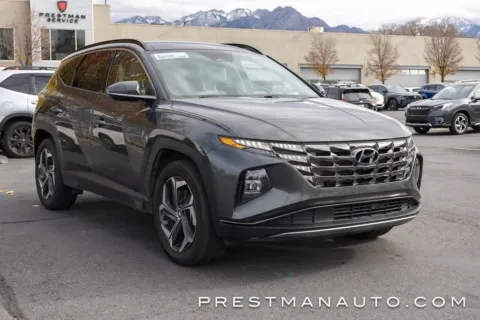 Gray 2024 Hyundai Tucson Hybrid Limited for sale in Salt Lake City, UT