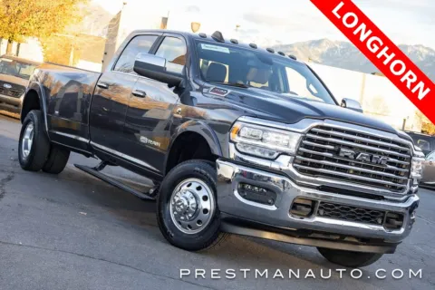 Gray 2022 Ram 3500 Laramie Longhorn for sale in Salt Lake City, UT