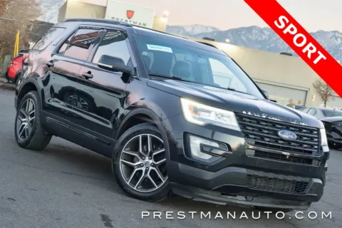 Black 2016 Ford Explorer Sport for sale in Salt Lake City, UT