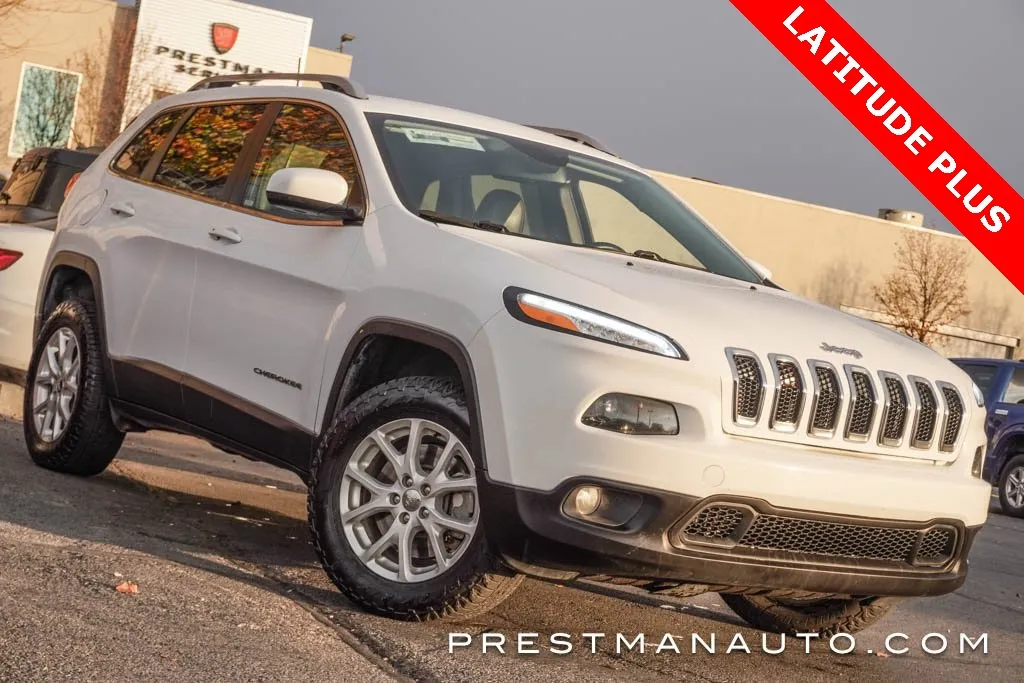 White 2018 Jeep Cherokee Latitude Plus for sale in Salt Lake City, UT
