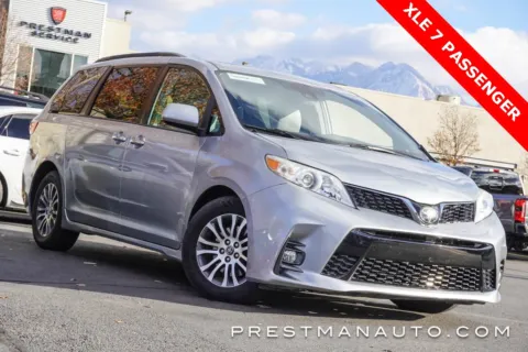 Silver 2019 Toyota Sienna XLE for sale in Salt Lake City, UT