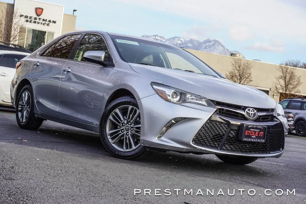 Silver 2016 Toyota Camry SE for sale in Salt Lake City, UT
