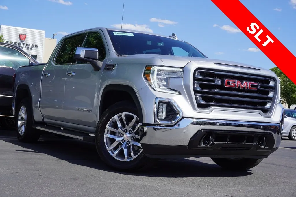 Silver 2021 GMC Sierra 1500 SLT for sale in Salt Lake City, UT