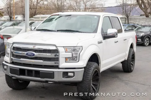 Another view of 2016 Ford F-150 Lariat for sale in Salt Lake City, UT at Prestman Auto