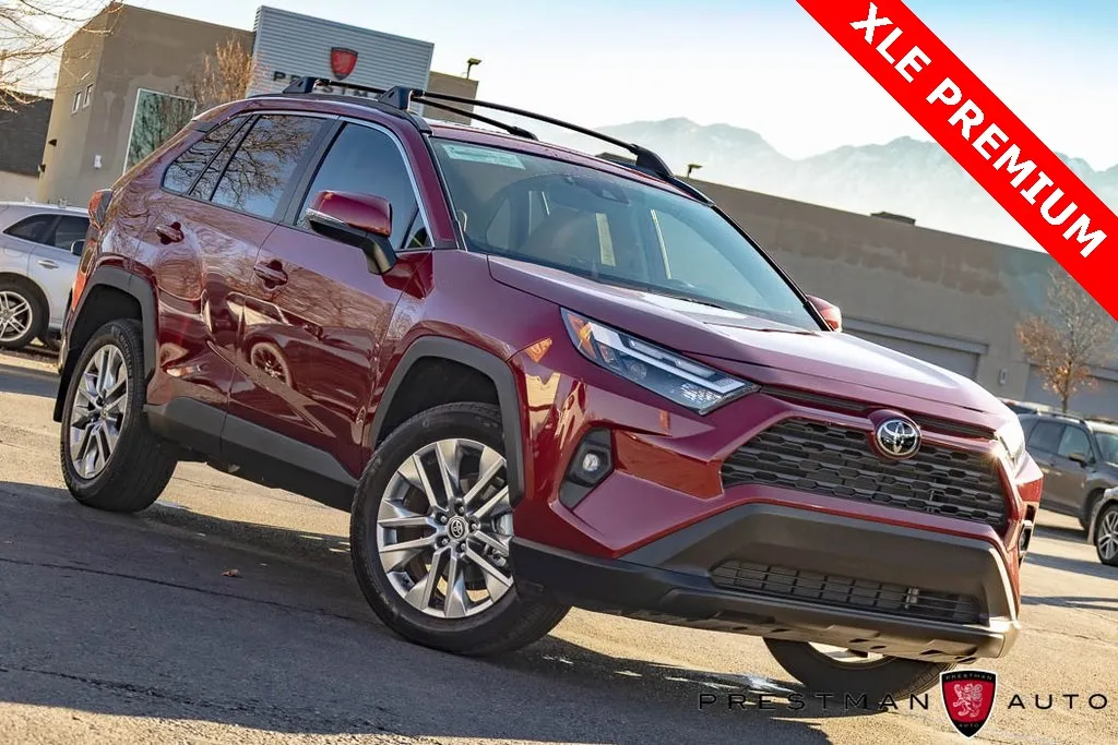 Red 2025 Toyota RAV4 XLE Premium for sale in Salt Lake City, UT