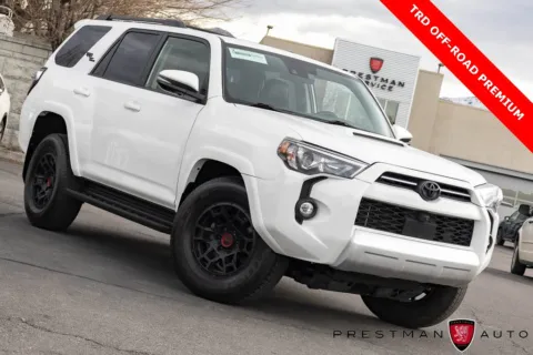 White 2024 Toyota 4Runner TRD Off-Road Premium for sale in Salt Lake City, UT