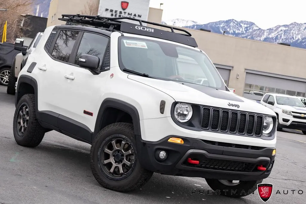White 2019 Jeep Renegade Trailhawk for sale in Salt Lake City, UT