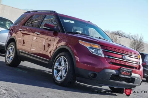 Red 2013 Ford Explorer Limited for sale in Salt Lake City, UT