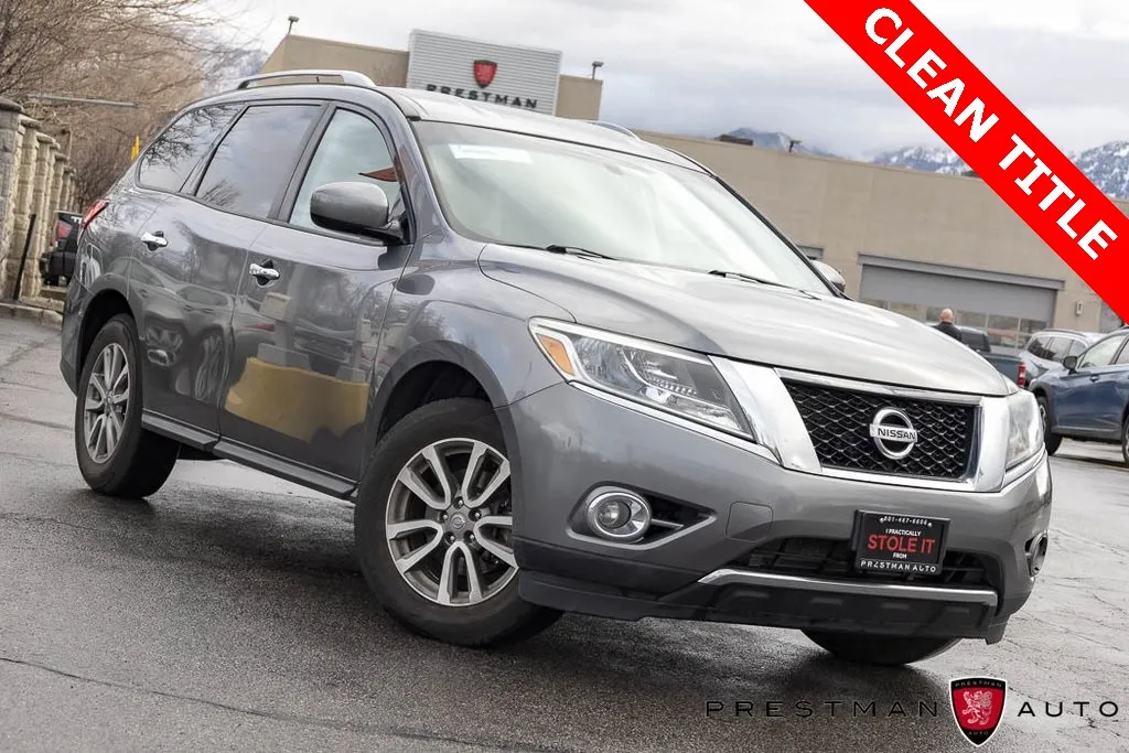 Gray 2015 Nissan Pathfinder SV for sale in Salt Lake City, UT