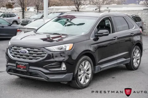 Another view of 2019 Ford Edge Titanium for sale in Salt Lake City, UT at Prestman Auto