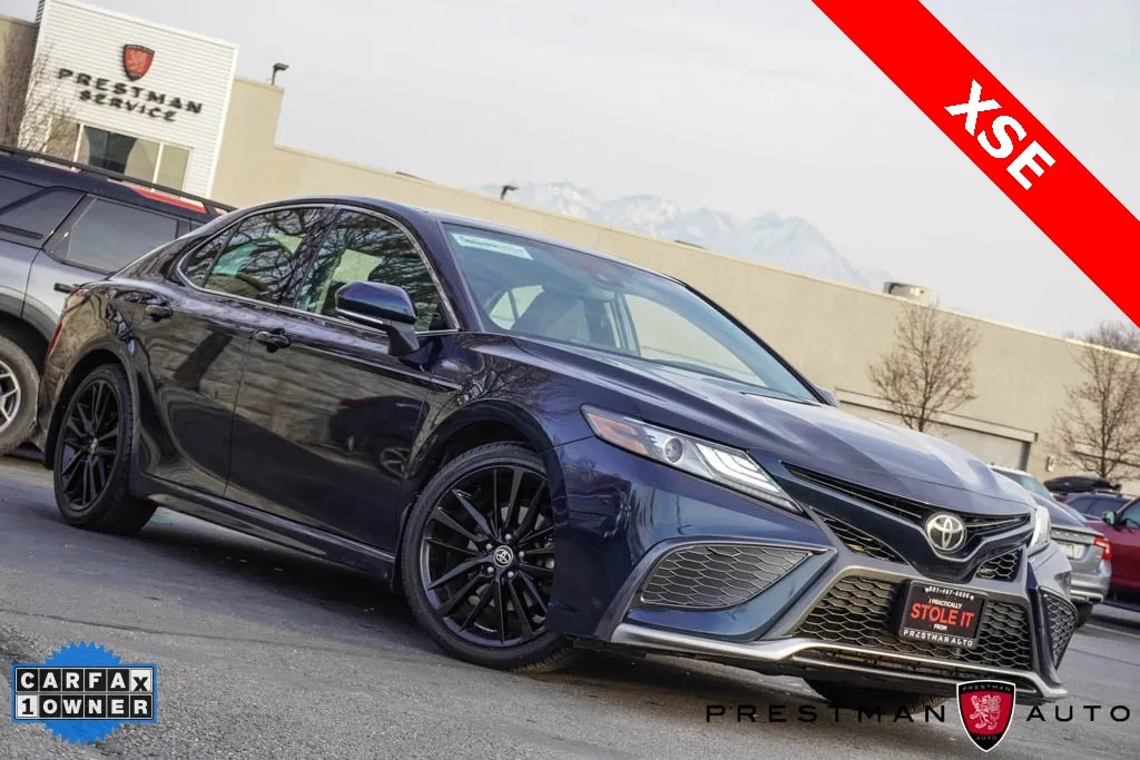 Green 2021 Toyota Camry XSE for sale in Salt Lake City, UT