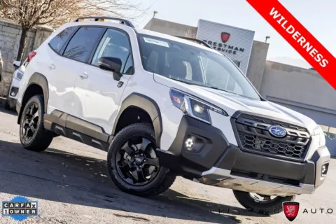 White 2023 Subaru Forester Wilderness for sale in Salt Lake City, UT