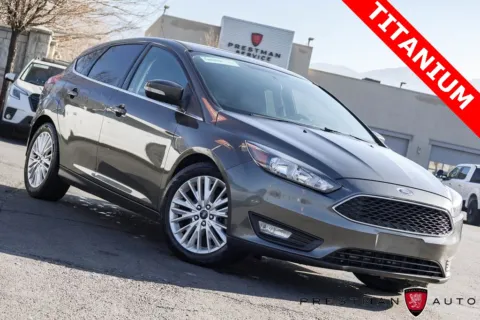 Gray 2018 Ford Focus Titanium for sale in Salt Lake City, UT