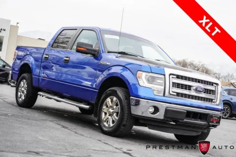 Blue 2014 Ford F-150 XLT for sale in Salt Lake City, UT