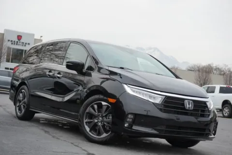 Black 2023 Honda Odyssey Elite for sale in Salt Lake City, UT