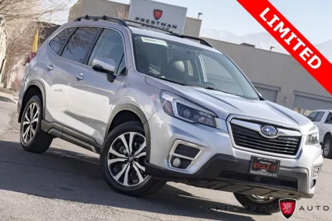 Silver 2021 Subaru Forester Limited for sale in Salt Lake City, UT