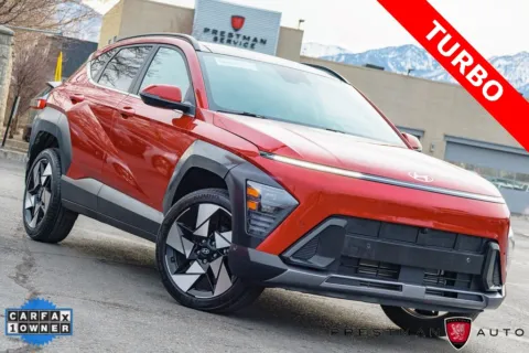 Red 2025 Hyundai Kona Limited for sale in Salt Lake City, UT