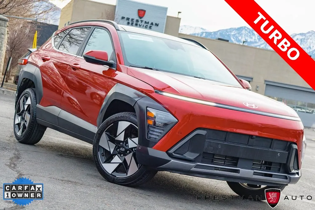Red 2025 Hyundai Kona Limited for sale in Salt Lake City, UT