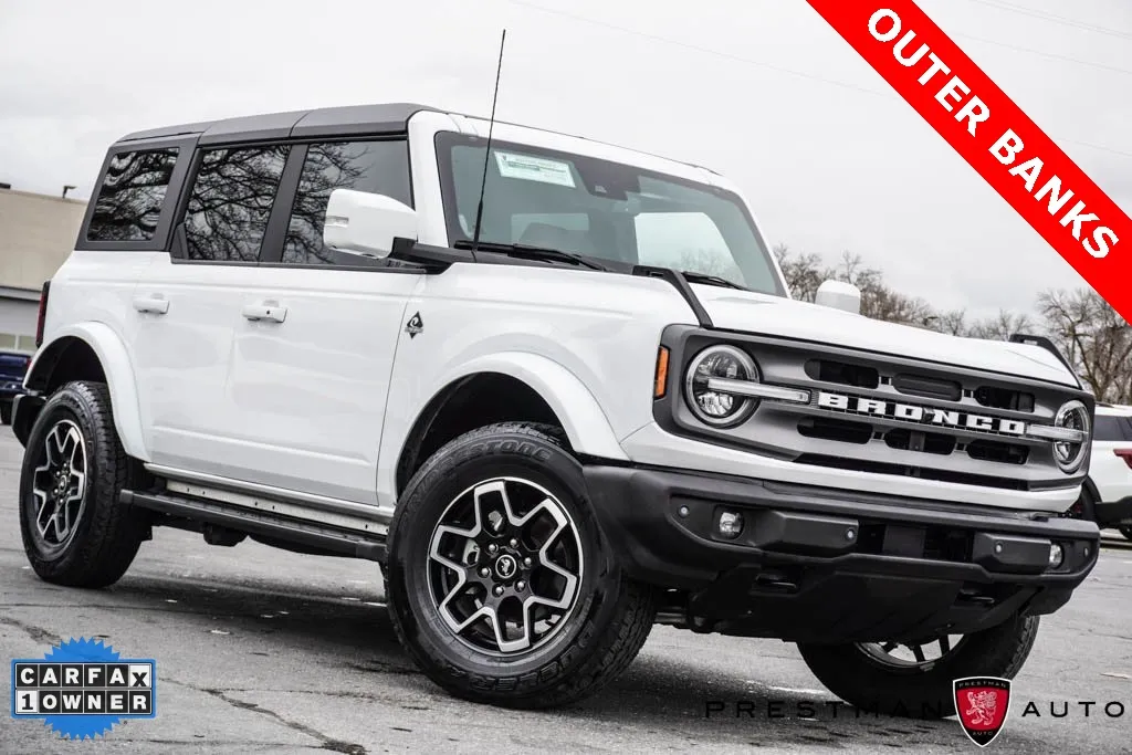 White 2024 Ford Bronco Outer Banks for sale in Salt Lake City, UT