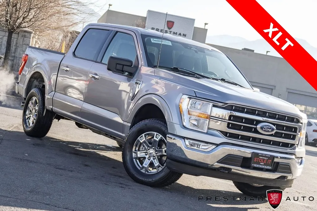 Silver 2023 Ford F-150 XLT for sale in Salt Lake City, UT