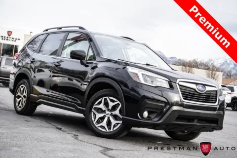 Black 2021 Subaru Forester Premium for sale in Salt Lake City, UT