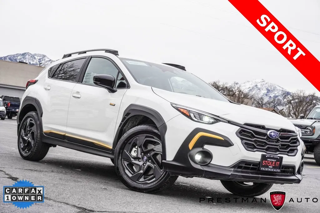 White 2024 Subaru Crosstrek Sport for sale in Salt Lake City, UT