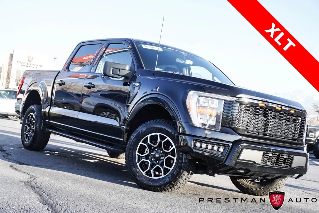 Black 2022 Ford F-150 XLT for sale in Salt Lake City, UT