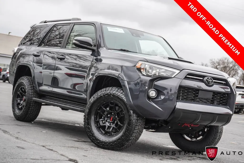 Gray 2024 Toyota 4Runner TRD Off-Road Premium for sale in Salt Lake City, UT