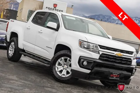 White 2022 Chevrolet Colorado LT for sale in Salt Lake City, UT
