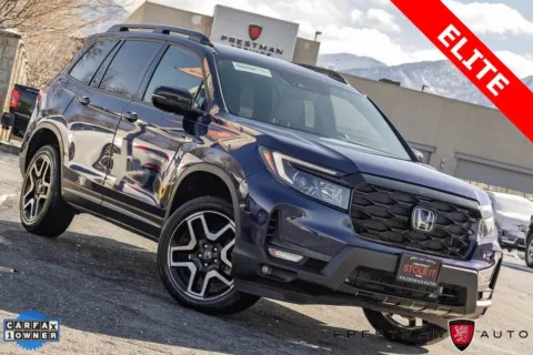 Black 2023 Honda Passport Elite for sale in Salt Lake City, UT