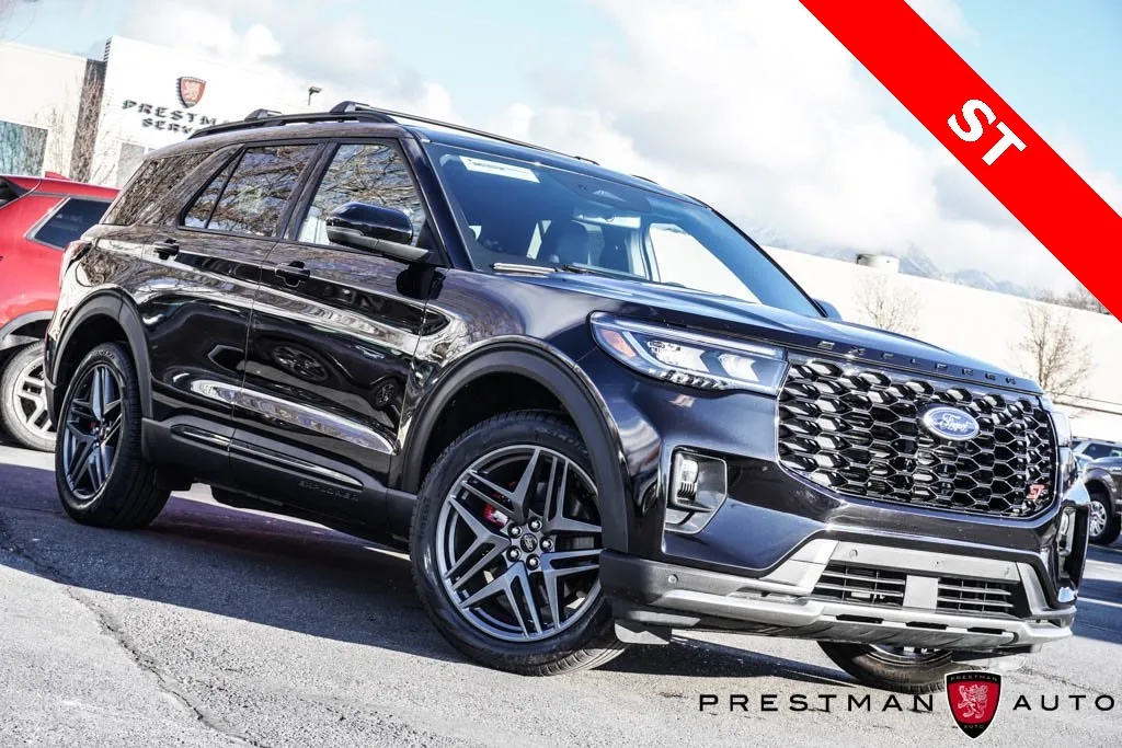 Black 2025 Ford Explorer ST for sale in Salt Lake City, UT