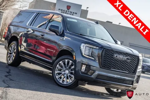 Gray 2021 GMC Yukon XL Denali for sale in Salt Lake City, UT