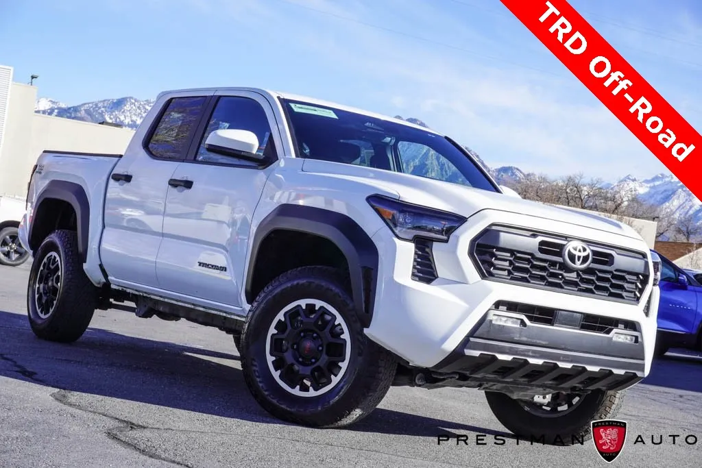 White 2024 Toyota Tacoma TRD Off-Road for sale in Salt Lake City, UT