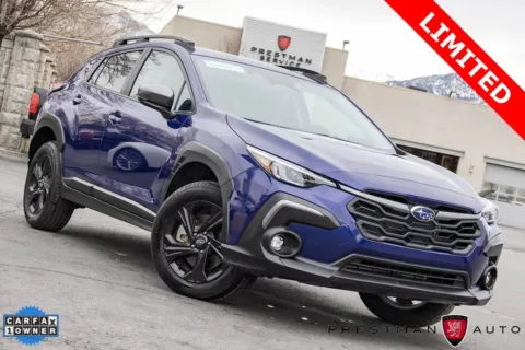 Blue 2024 Subaru Crosstrek Limited for sale in Salt Lake City, UT
