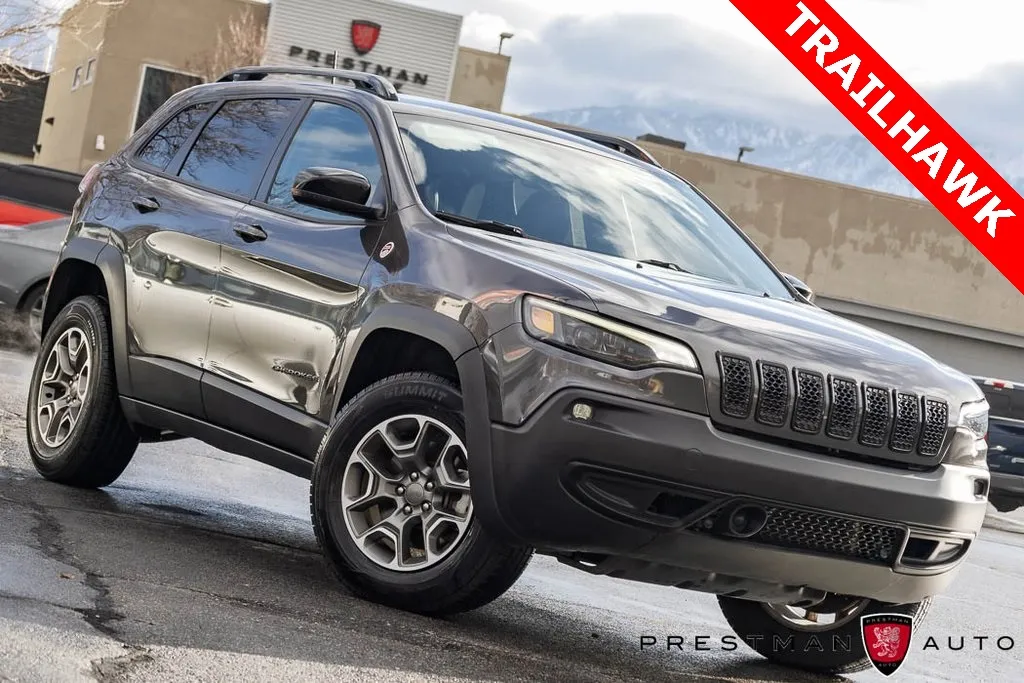Gray 2022 Jeep Cherokee Trailhawk for sale in Salt Lake City, UT